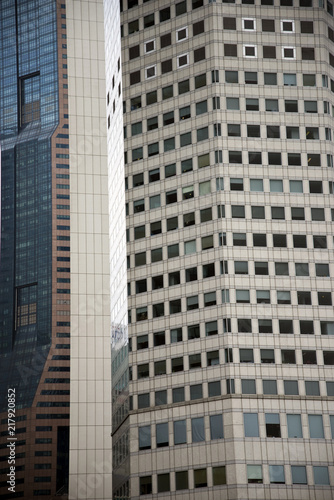 Wolkenkratzer in einer asiatischen Metropole