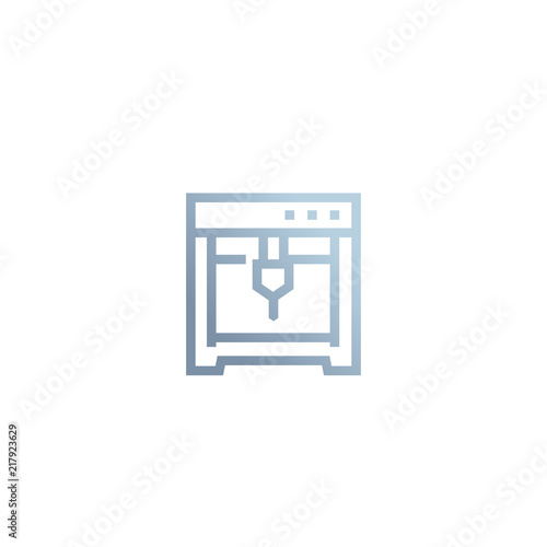 milling machine, cnc icon