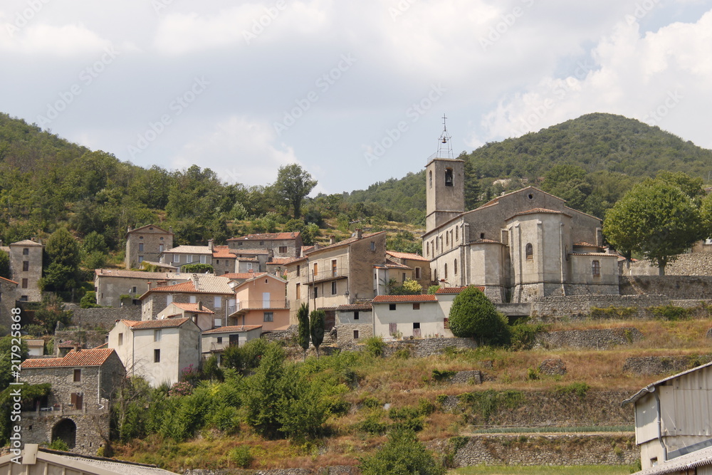 Village de Saint André de Majencoules, Cévennes	