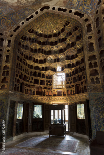 interior of the church of the holy sepulchre photo