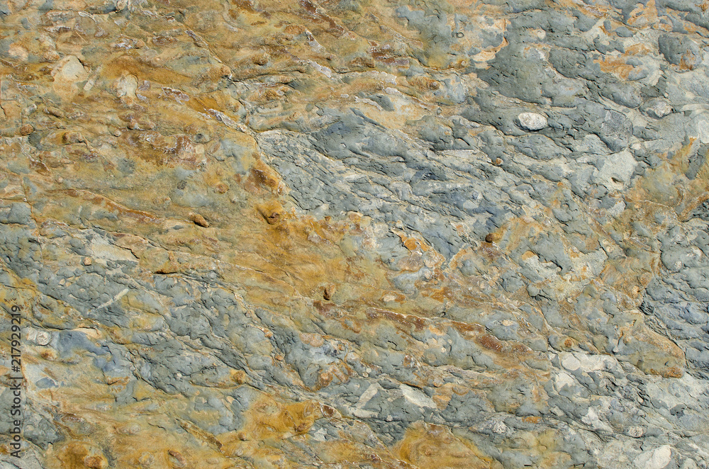 Micro-hulled texture of ferruginous argillite close-up Micro-hulled texture of ferruginous argillite close-up
