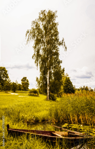 Panorama. Autumn will be soon