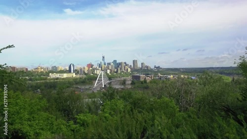 Aerial view of Edmonton