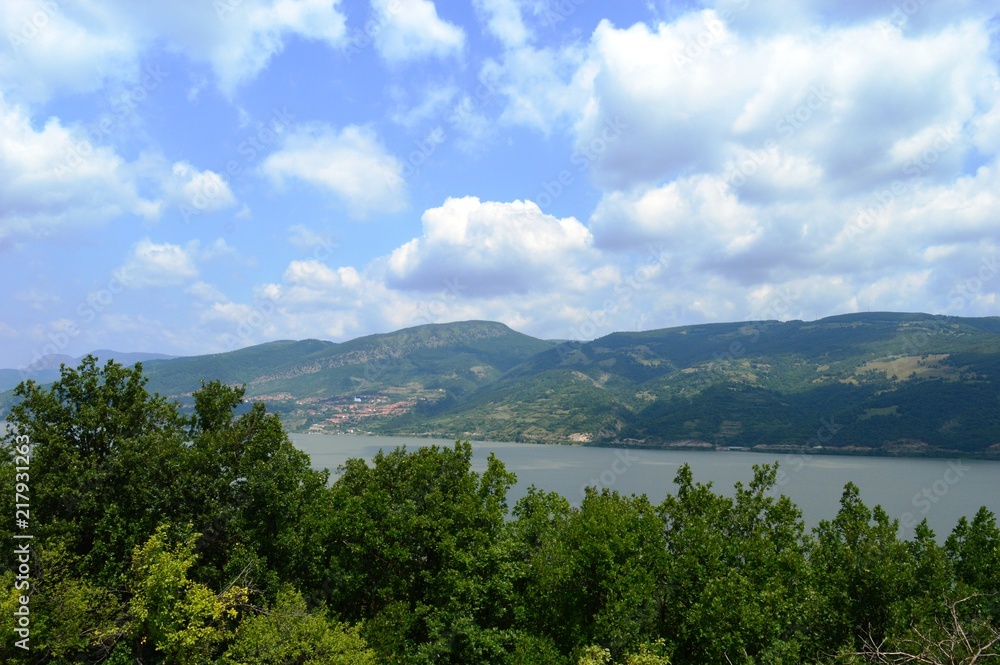 landscape of the lake
