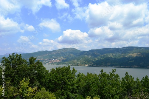 landscape of the lake 