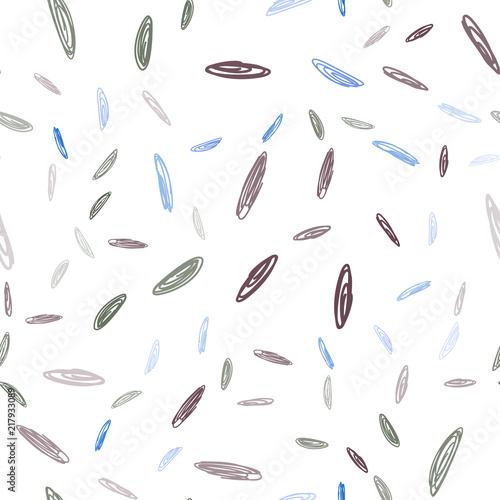 Light Blue, Green vector seamless cover with spots.