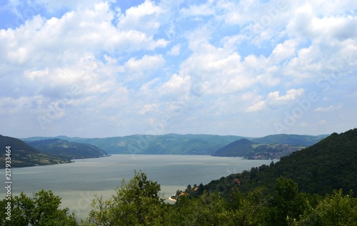 landscape of the lake 