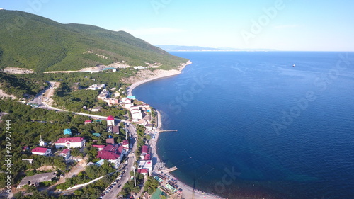 Novorossiysk quay  Cemes Bay, Black Sea, Krasnodar region, Russia 2018-08-08
