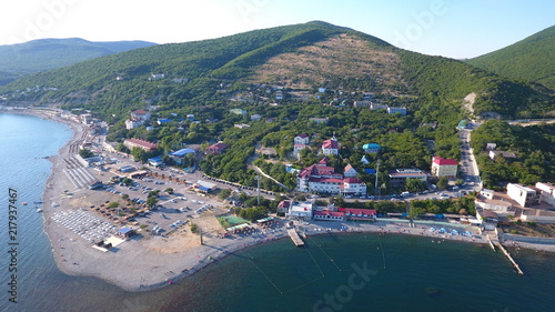 Novorossiysk quay  Cemes Bay, Black Sea, Krasnodar region, Russia 2018-08-08