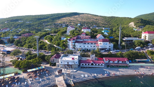 Novorossiysk quay  Cemes Bay, Black Sea, Krasnodar region, Russia 2018-08-08