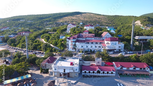 Novorossiysk quay  Cemes Bay, Black Sea, Krasnodar region, Russia 2018-08-08