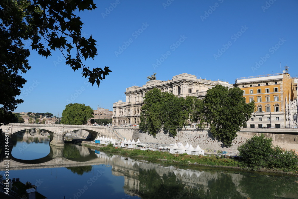Ponte Umberto I and Ordine degli Avvocati di Roma in Rome, Italy