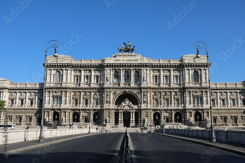 Street to Ordine degli Avvocati di Roma, Supreme court in Rome, Italy
