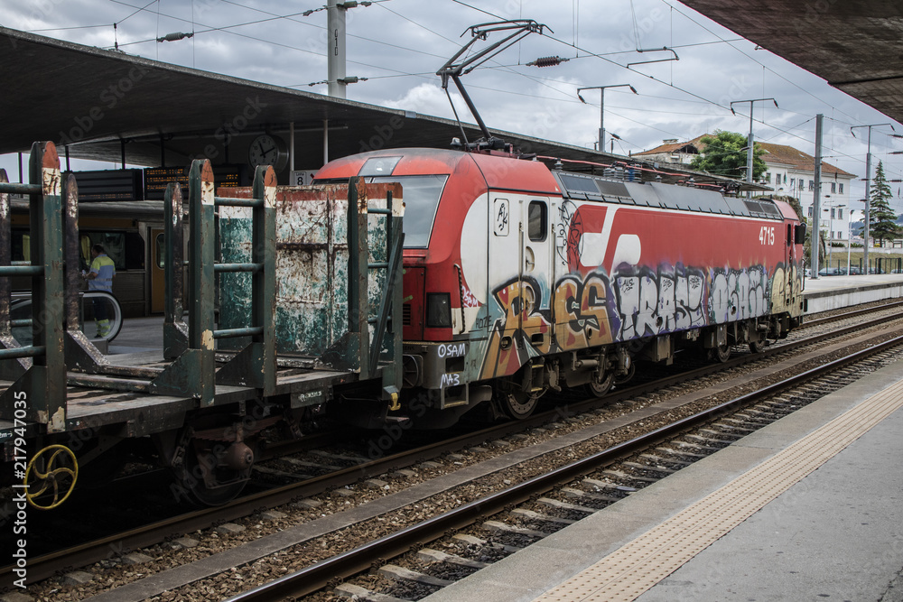 Obraz premium transport kolejowy