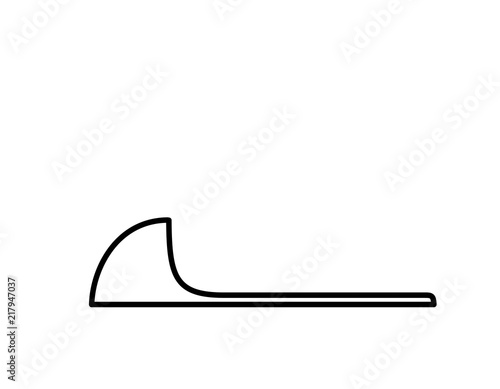 和式便器(線画)