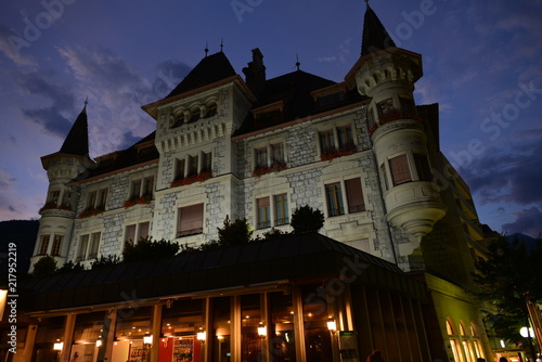 Altstadt Brig im Kanton Wallis  photo