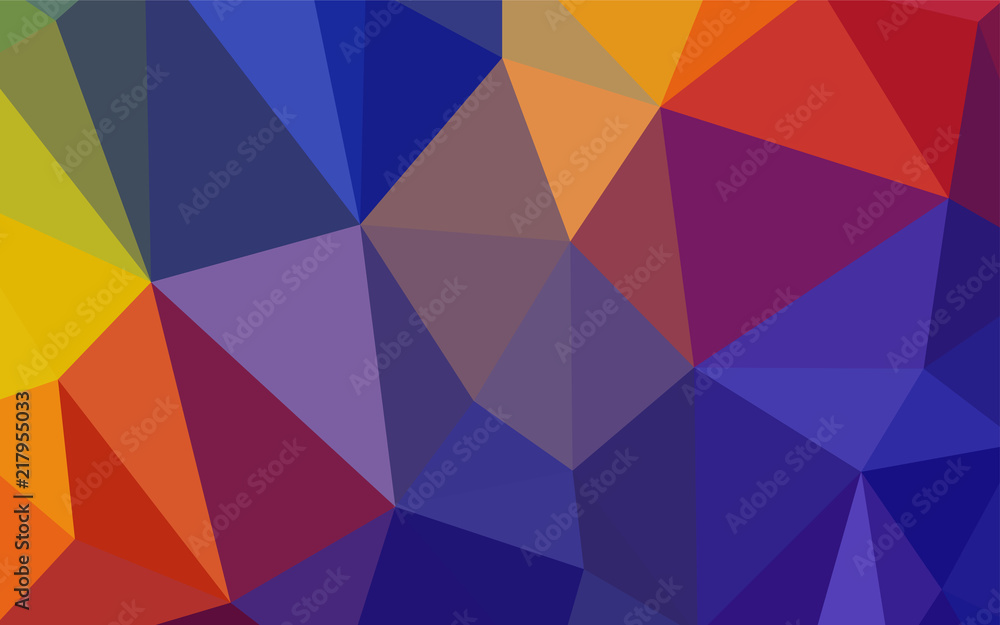Dark Blue, Red vector triangle mosaic texture. Dark Blue, Red vector triangle mosaic texture.
