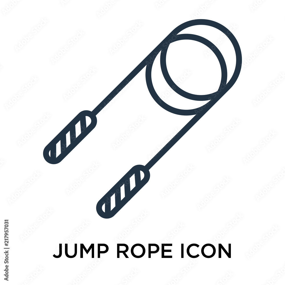 jump rope icons isolated on white background. Modern and editable jump rope icon. Simple icon vector illustration. jump rope icons isolated on white background. Modern and editable jump rope icon. Simple icon vector illustration.