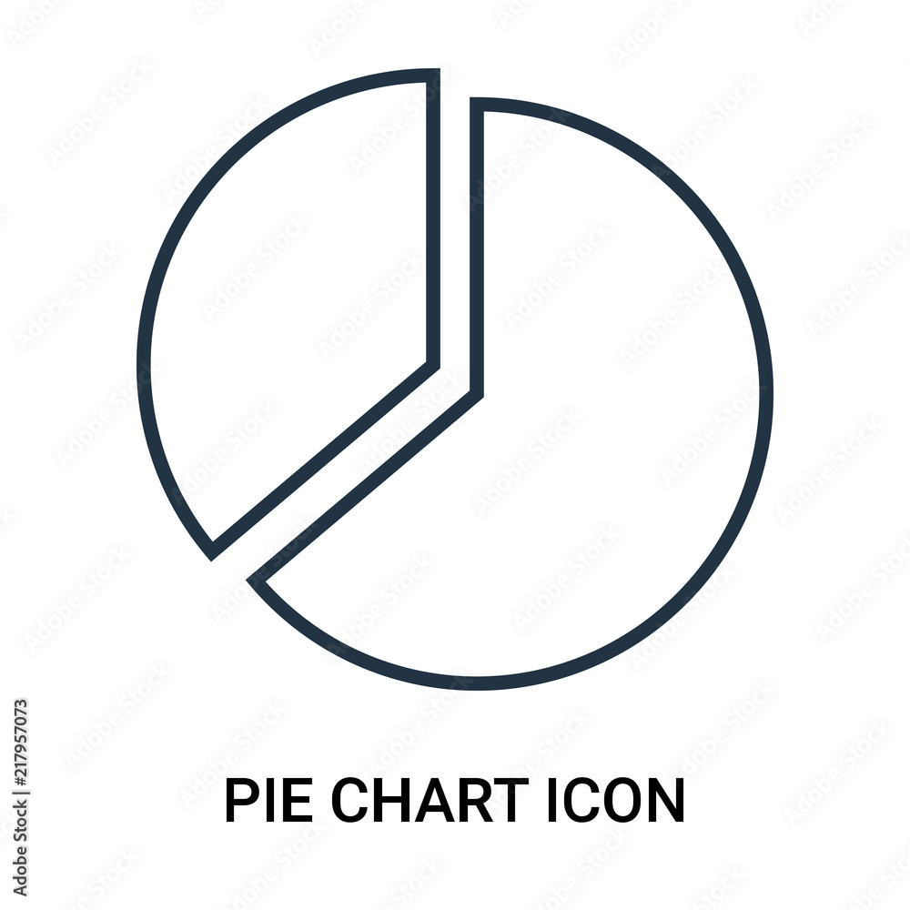pie chart icon on white background. Modern icons vector illustration. Trendy pie chart icons pie chart icon on white background. Modern icons vector illustration. Trendy pie chart icons