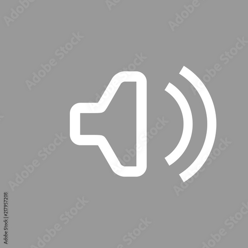 Volume icon Web design new modern one from set