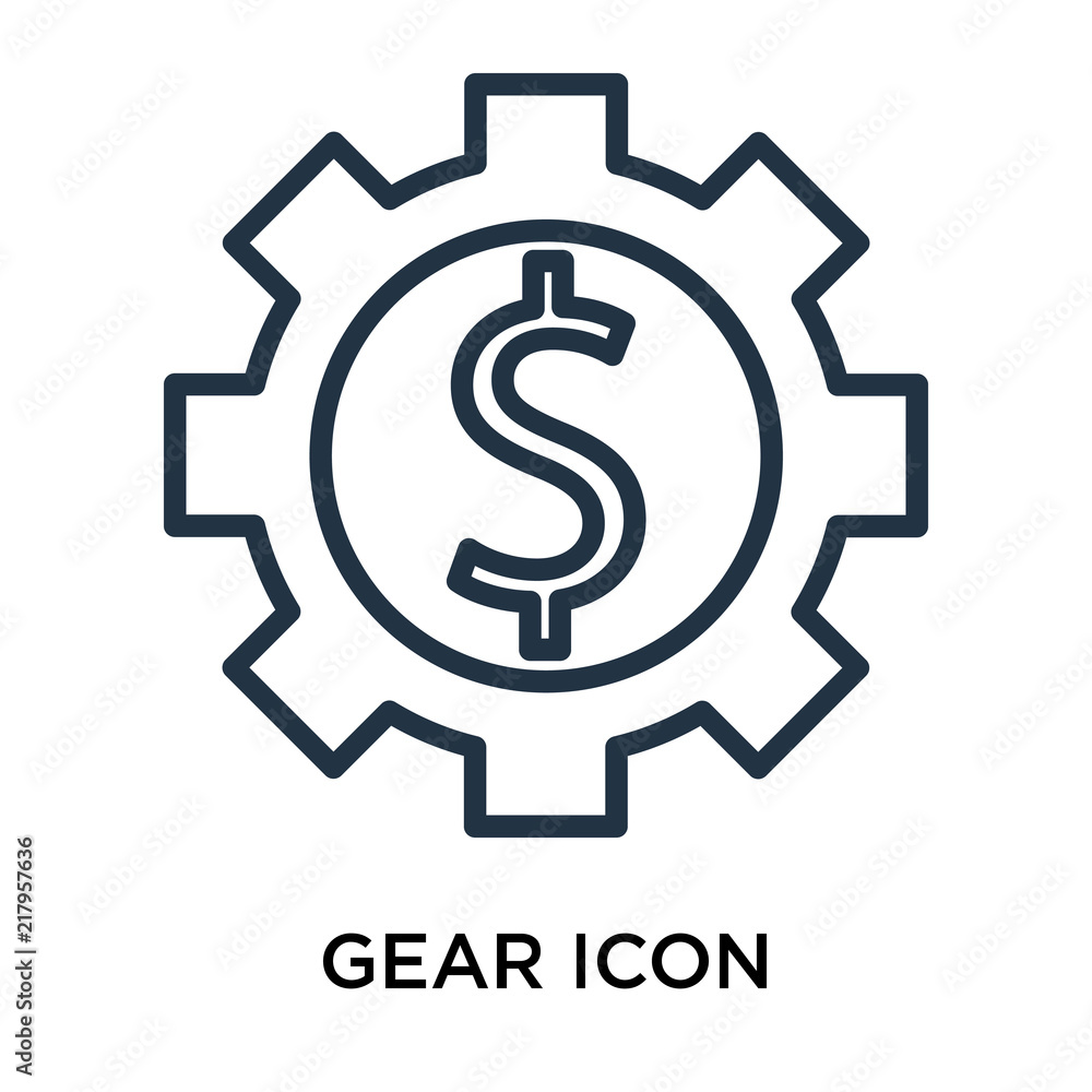 gear icons isolated on white background. Modern and editable gear icon. Simple icon vector illustration. gear icons isolated on white background. Modern and editable gear icon. Simple icon vector illustration.