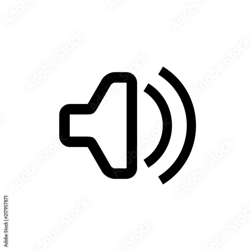 Volume icon Web design new modern one from set