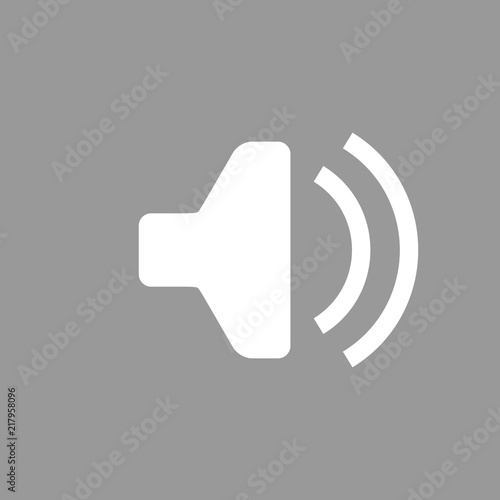 Volume icon Web design new modern one from set