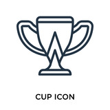 cup icons isolated on white background. Modern and editable cup icon. Simple icon vector illustration.