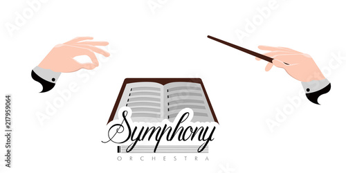 Conductor hands icon
