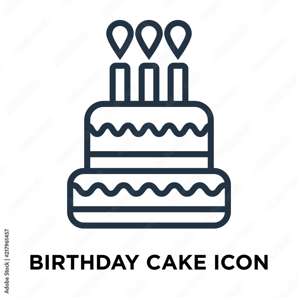 Birthday Cake Icon Png _283082JDLJ80 - Pngsource