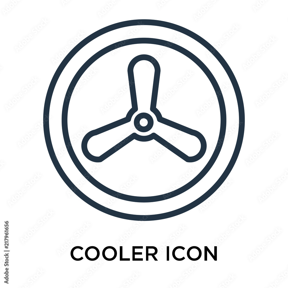 cooler icon isolated on white background. Simple and editable cooler icons. Modern icon vector illustration. cooler icon isolated on white background. Simple and editable cooler icons. Modern icon vector illustration.