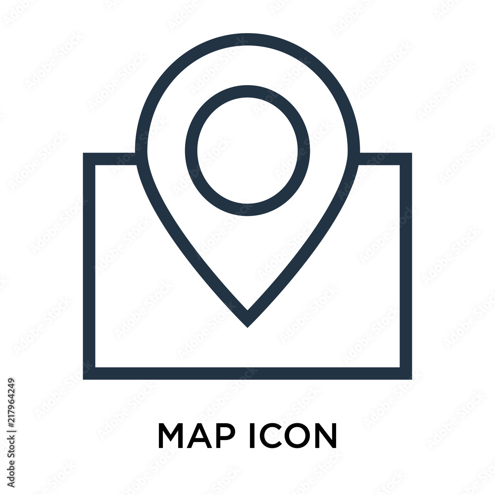 map icons isolated on white background. Modern and editable map icon. Simple icon vector illustration. map icons isolated on white background. Modern and editable map icon. Simple icon vector illustration.