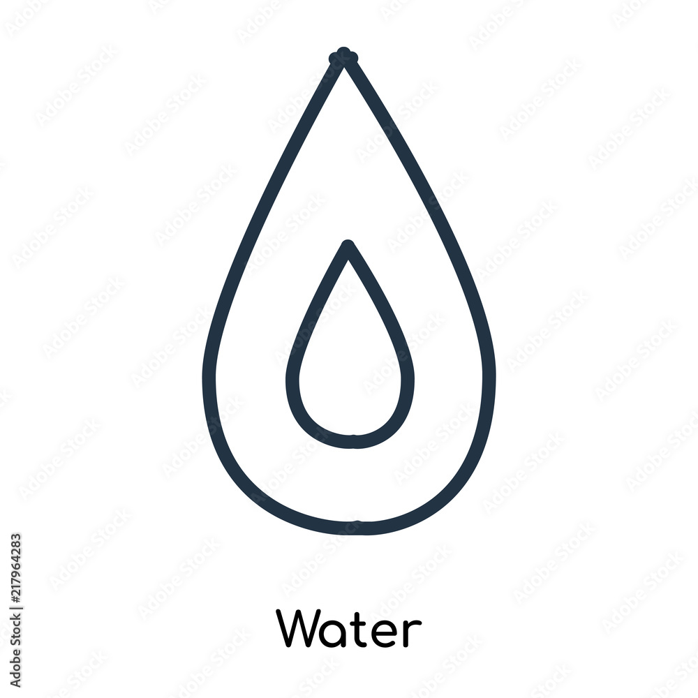 water icons isolated on white background. Modern and editable water icon. Simple icon vector illustration. water icons isolated on white background. Modern and editable water icon. Simple icon vector illustration.