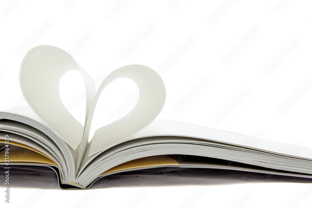 Fototapeta premium Heart Book