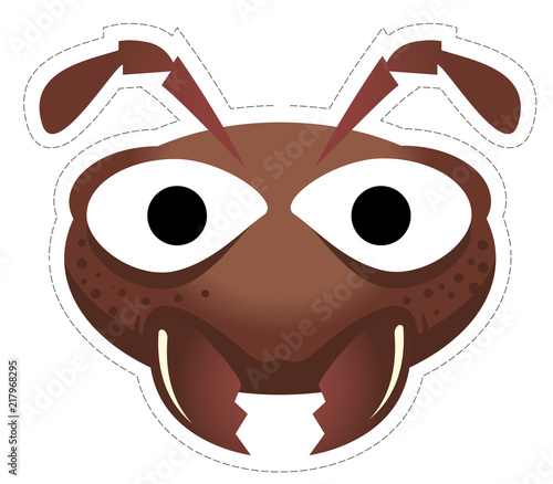 ant mask vector
