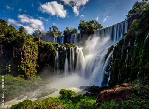 Iguazu Waterfalls Jungle Argentina Brazil photo