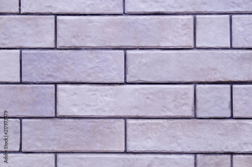 clean white brick wall background. texture, interiors, design.