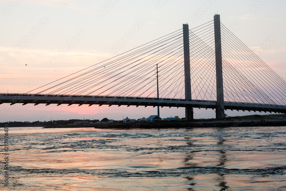 Fototapeta premium Indian river inlet bridge
