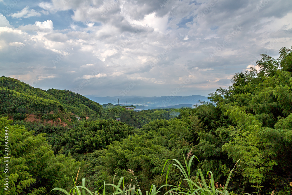 Fototapeta premium Jinggangshan, Jiangxi, China