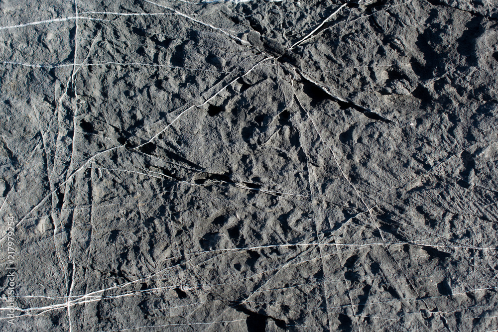 Naklejka premium Rock or Stone as nature background texture