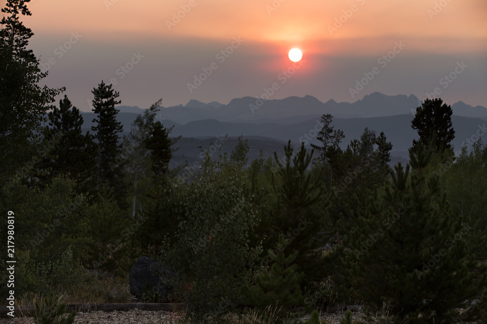 Fototapeta premium Mountain Sunrise