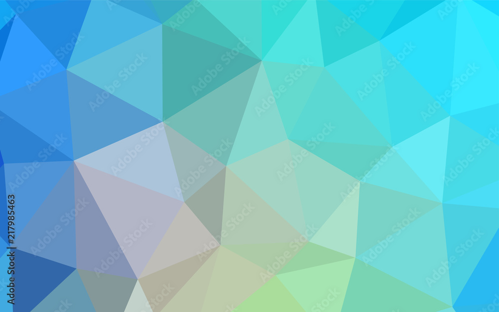 Light Blue, Yellow vector gradient triangles pattern. Light Blue, Yellow vector gradient triangles pattern.