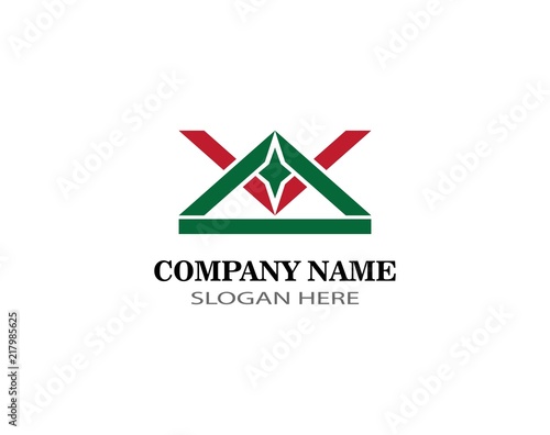 Free Download triangle Logo Template - GFXLoad