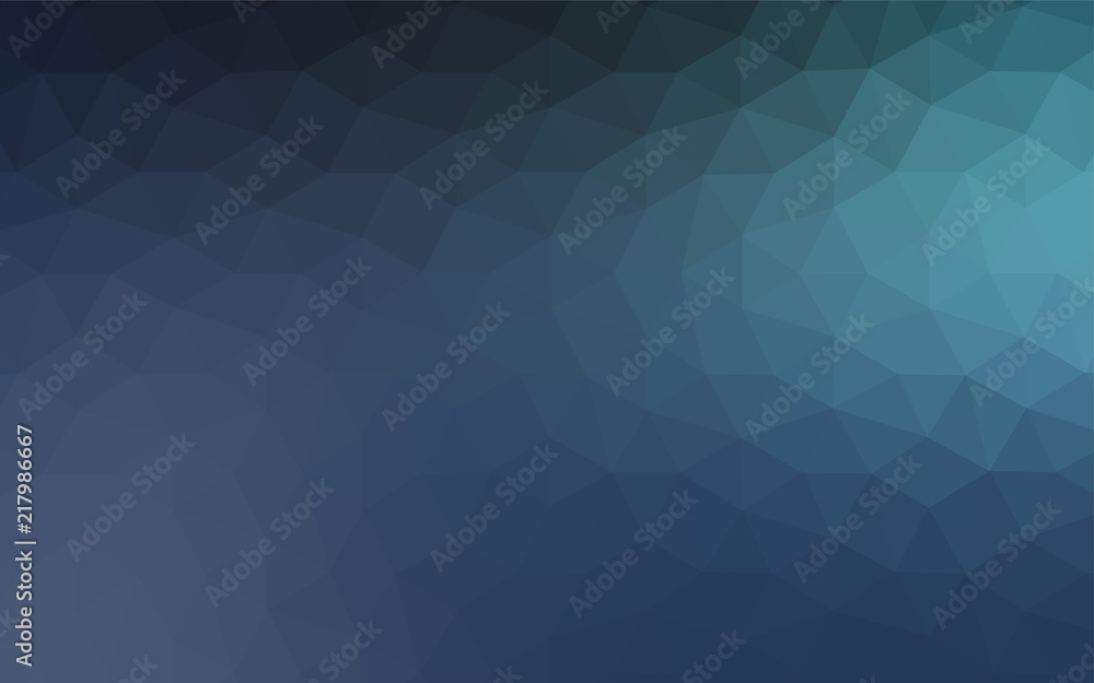 Light BLUE vector abstract mosaic background. Light BLUE vector abstract mosaic background.