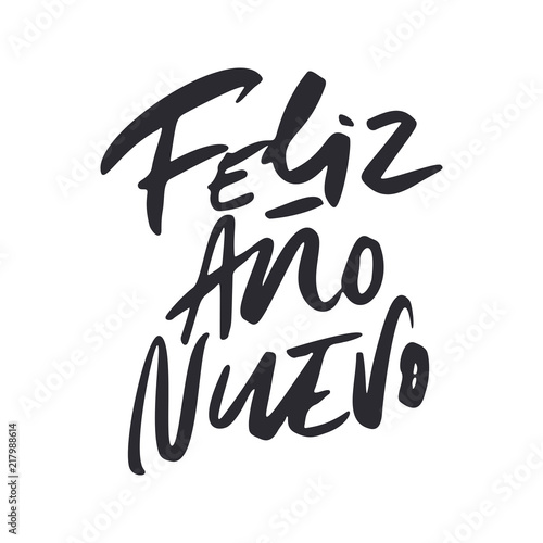 Feliz Ano Nuevo Lettering