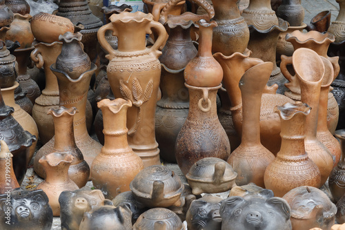 Ceramic products in Ninh Thuan of Cham people