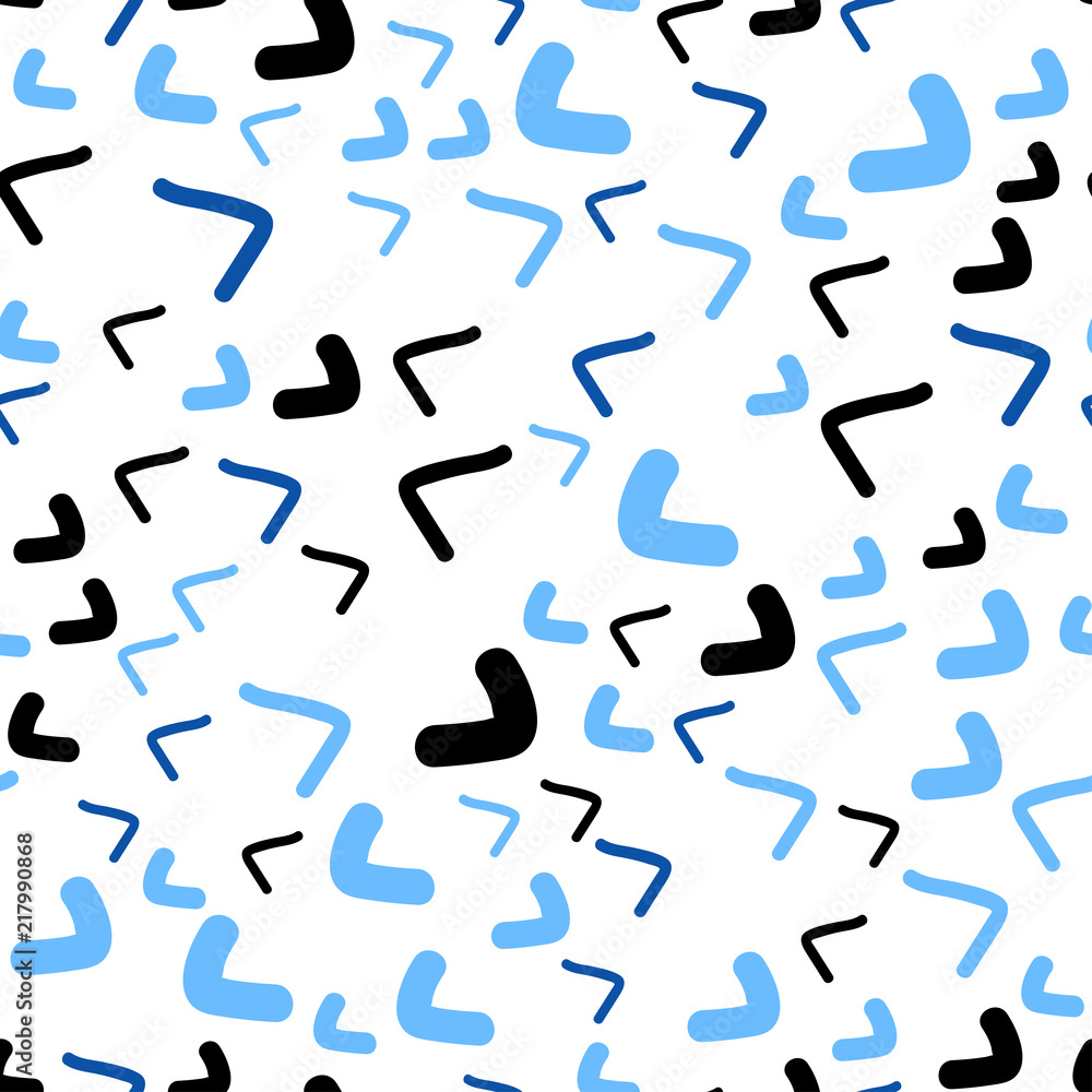 Light BLUE vector seamless template with bubble shapes. Light BLUE vector seamless template with bubble shapes.