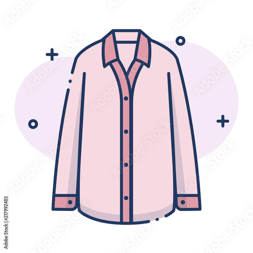 Pyjamas LineColor illustration