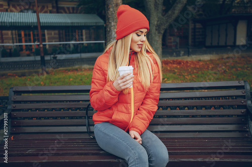 beautiful girl in a cap