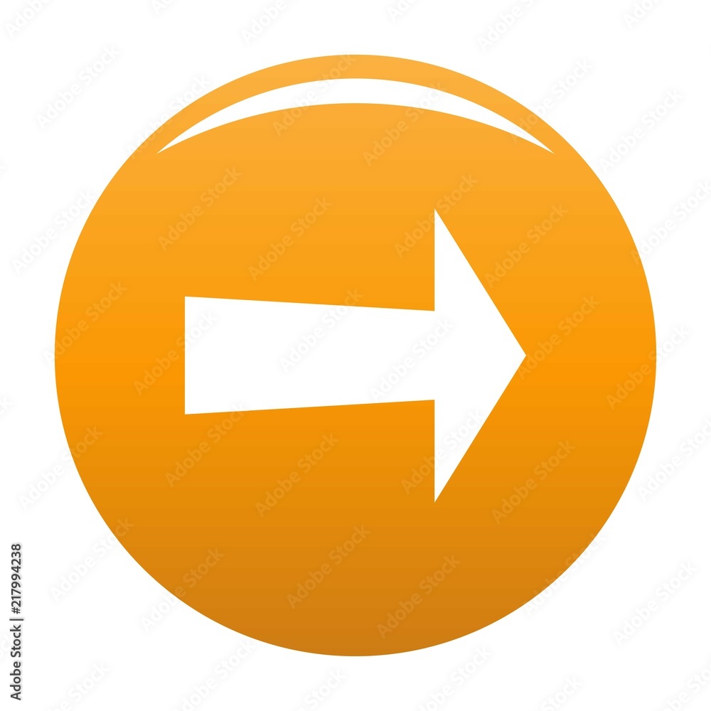 Arrow icon in black. Simple illustration of arrow icon vector isolated on white background Arrow icon in black. Simple illustration of arrow icon vector isolated on white background